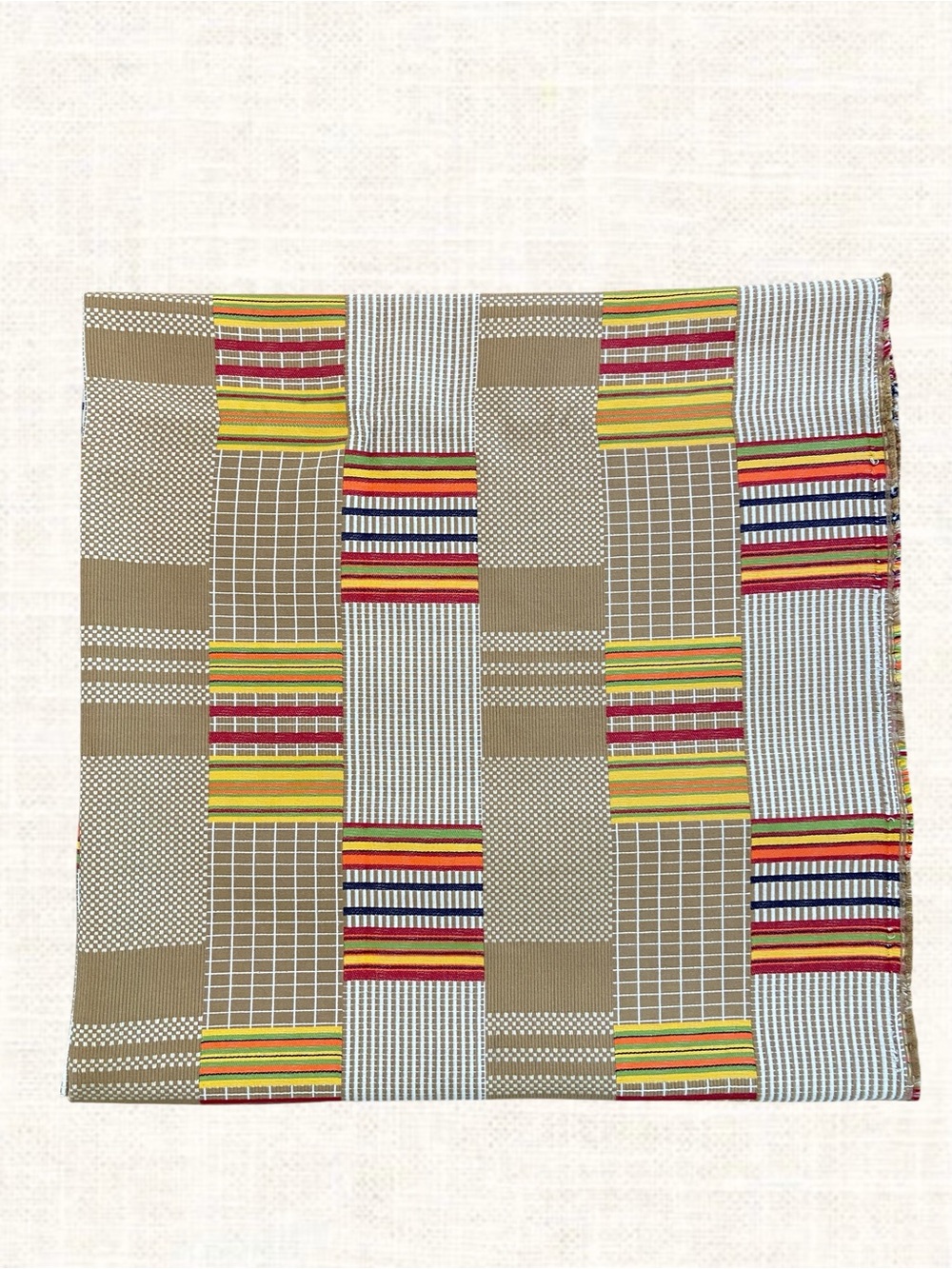 Kente-style Woven Fabric